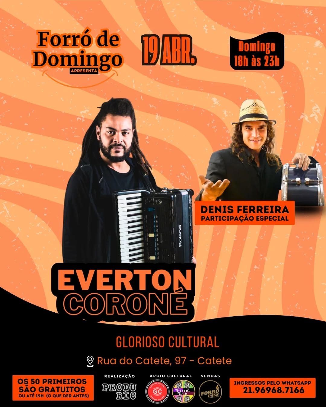 Flyer: Forró de Domingo