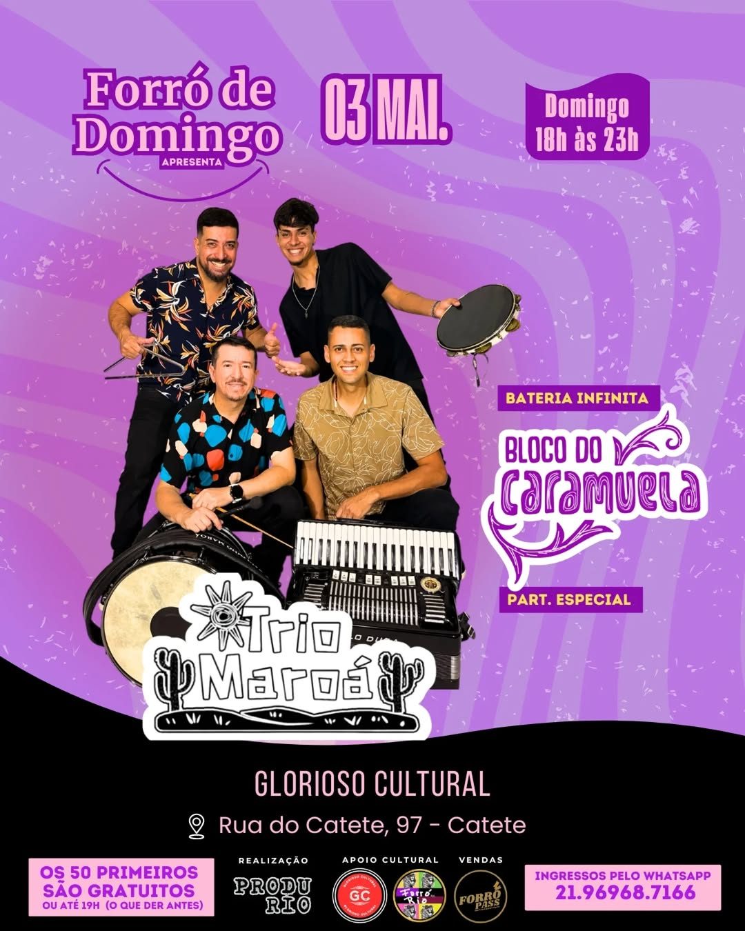 Flyer: Forró de Domingo