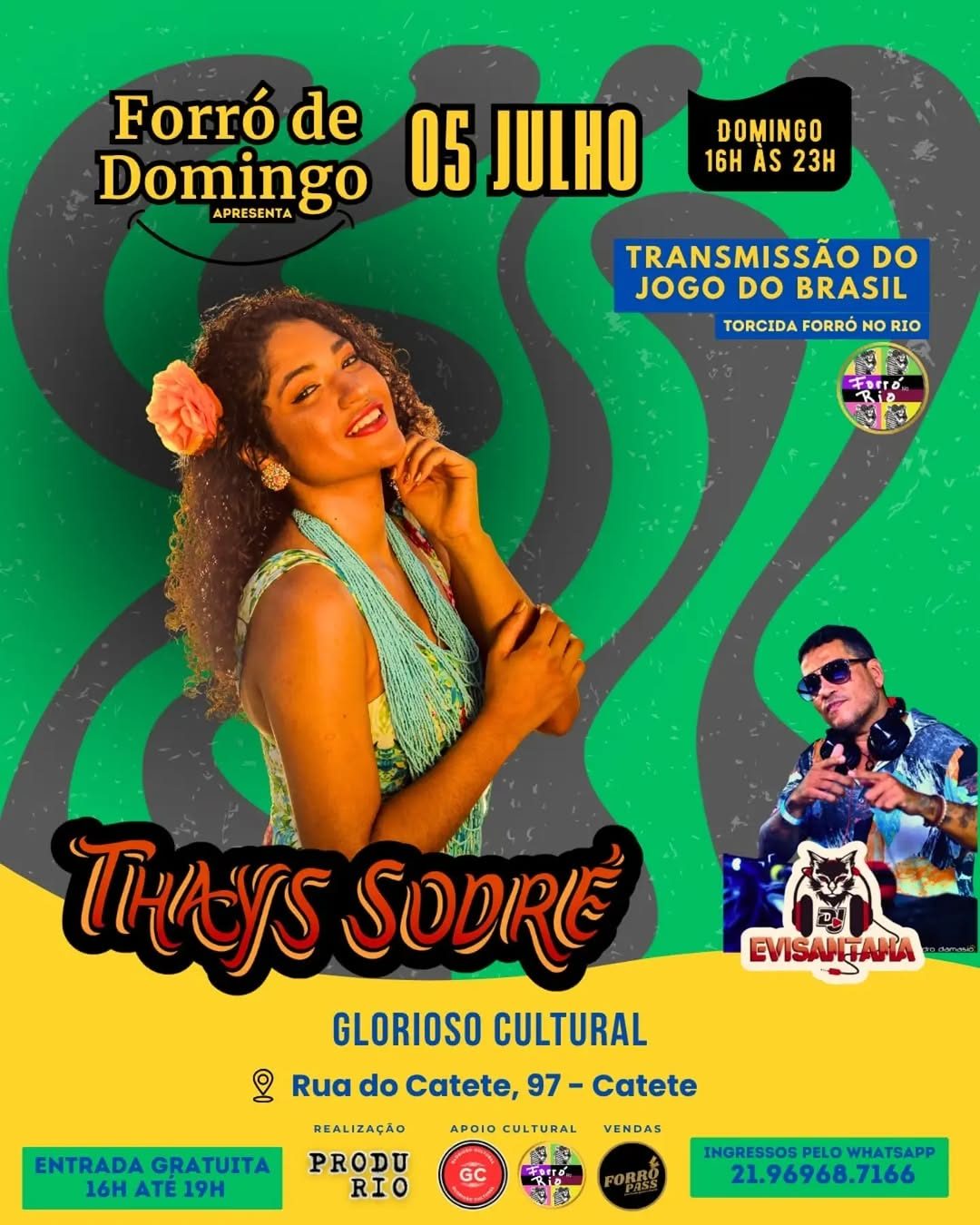 Flyer: Forró de Domingo