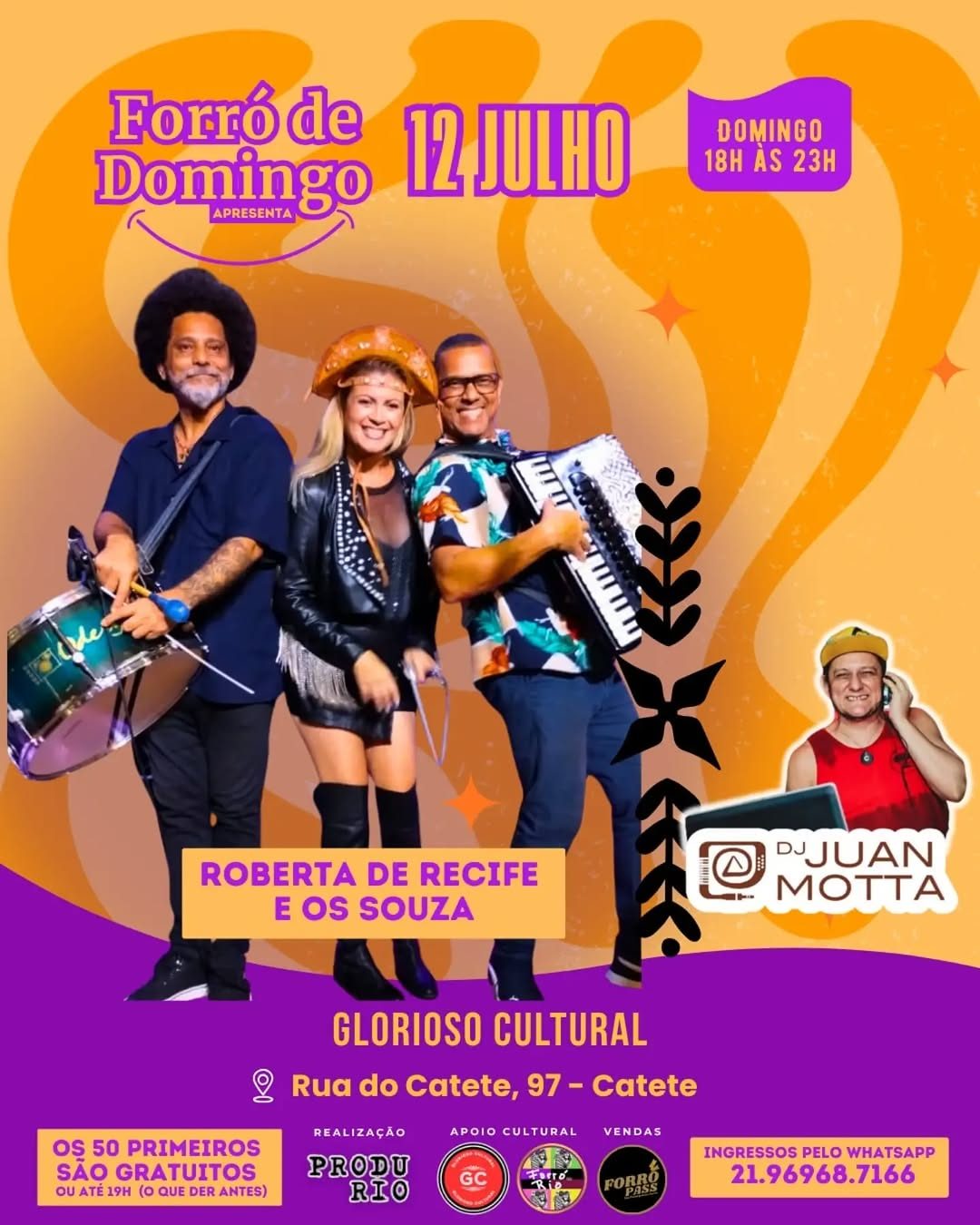 Flyer: Forró de Domingo