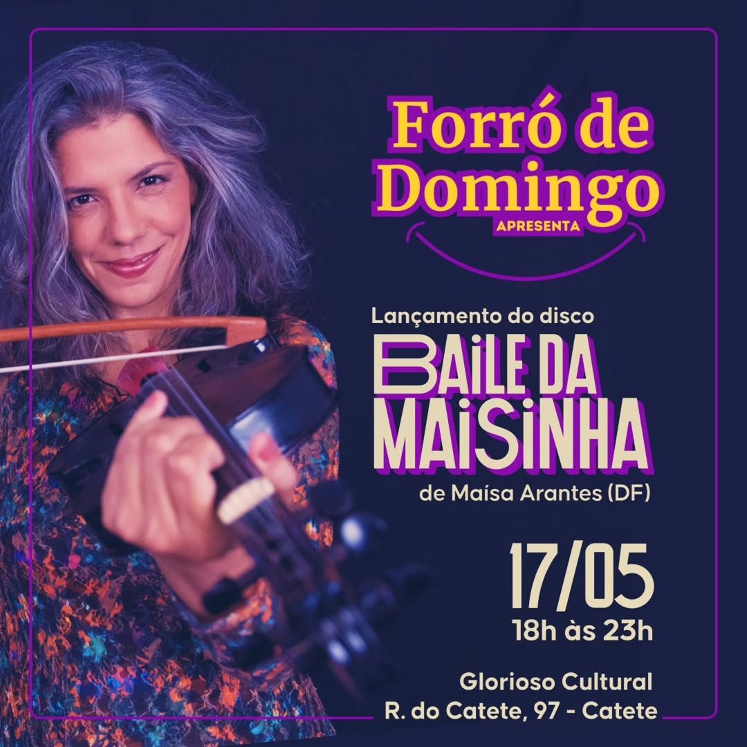 Flyer: Forró de Domingo - Baile da Maisinha