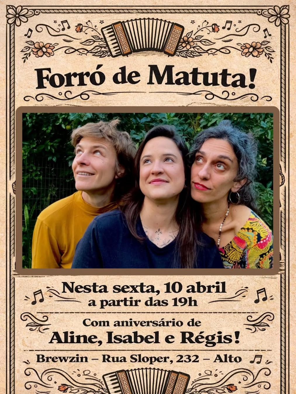 Flyer: Forró de Matuta