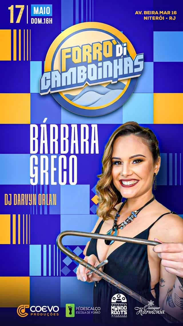 Flyer: Forró Di Camboinhas