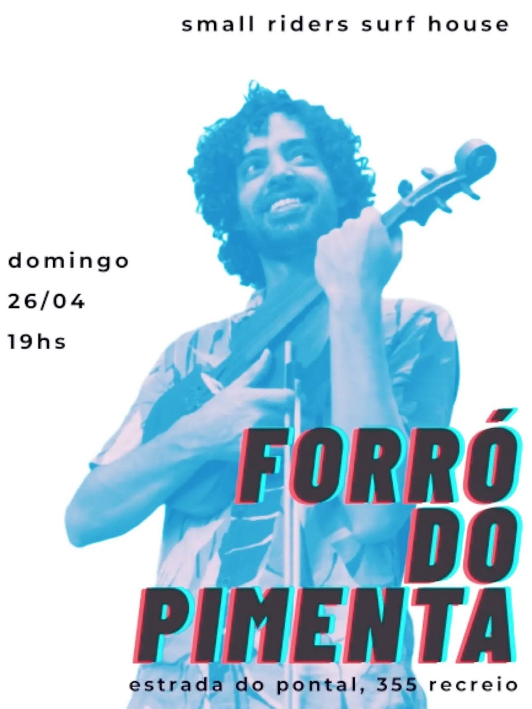 Flyer: Forró do Pimenta