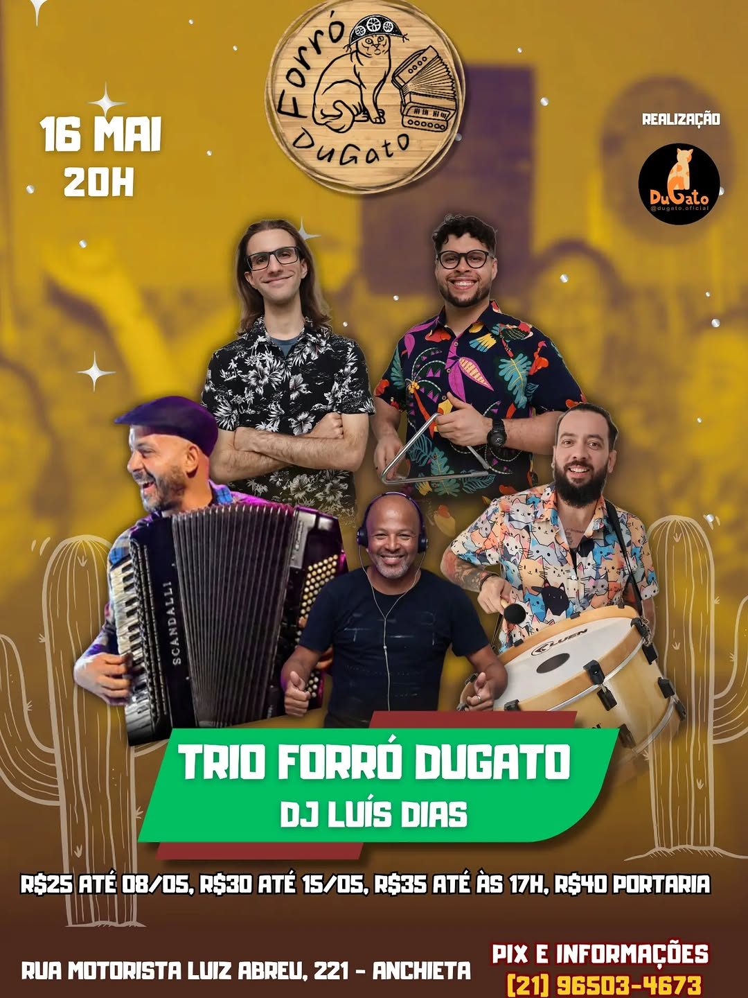 Flyer: Forró Dugato
