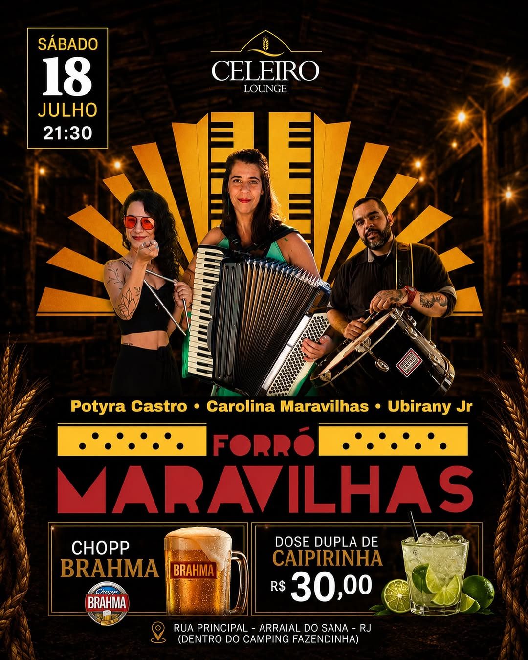 Flyer: Forró Maravilhas