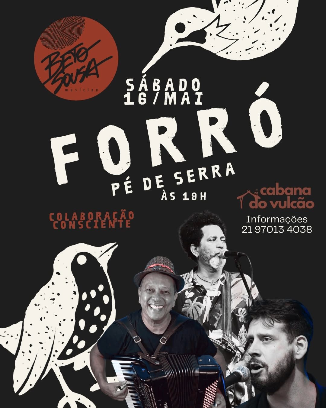 Flyer: Forró Pé de Serra