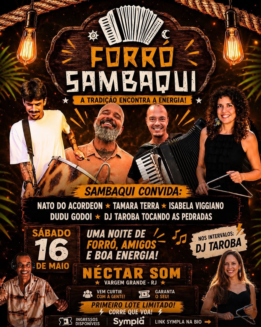 Flyer: Forró Sambaqui