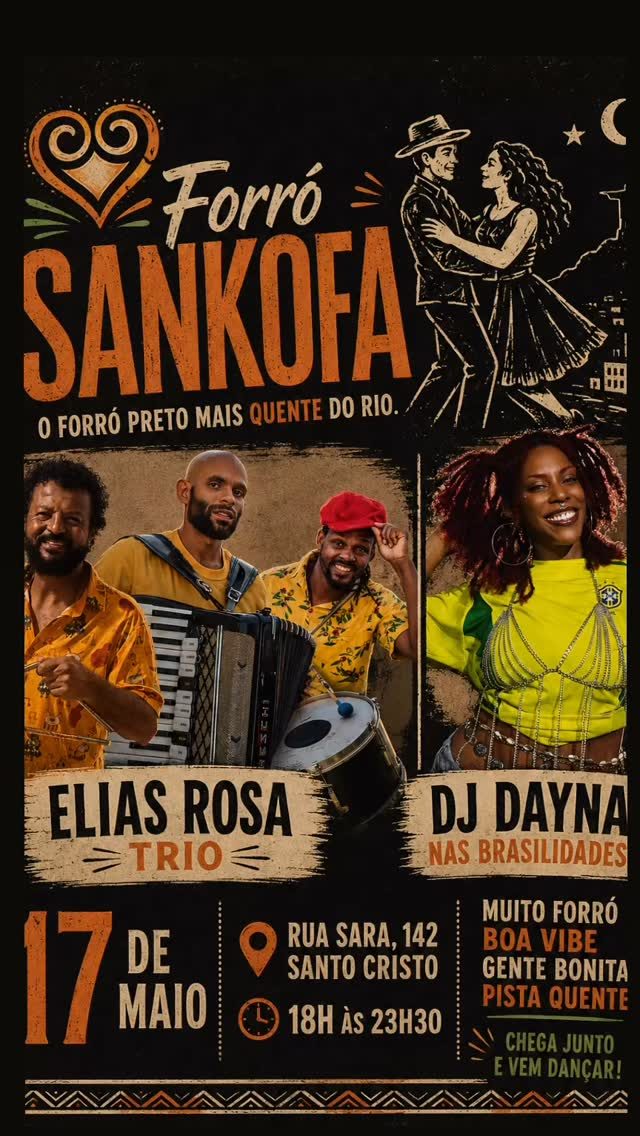 Flyer: Forró Sankofa