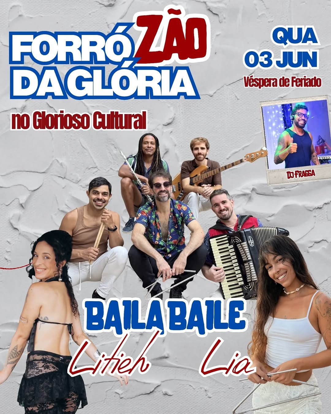Flyer: Forrózão da Glória