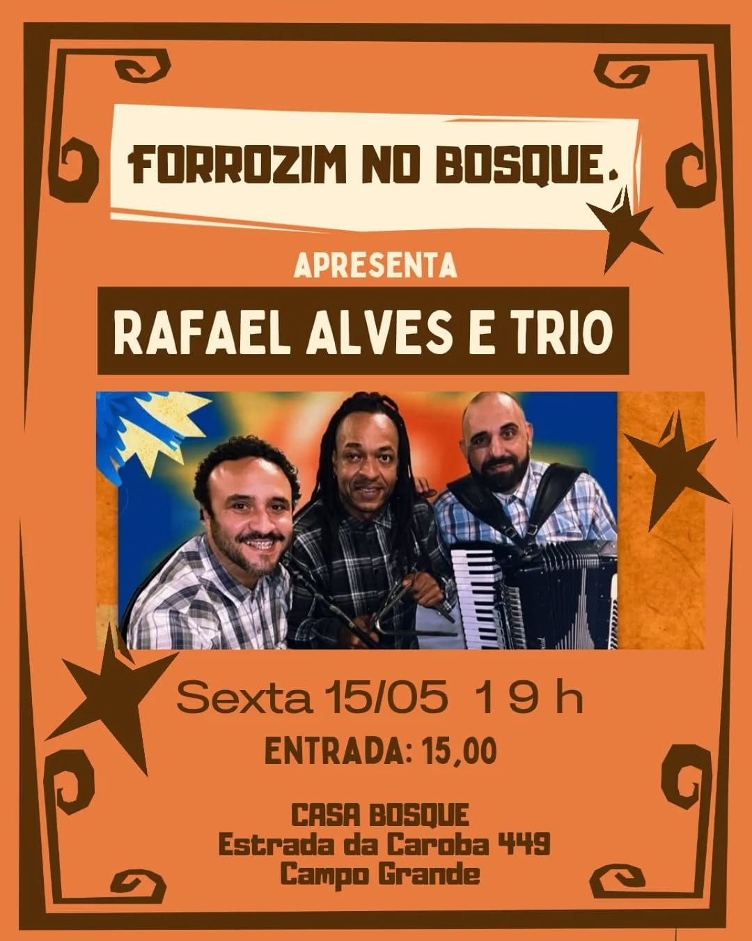 Flyer: Forrozim no Bosque