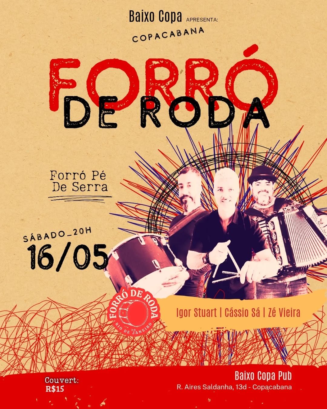 Flyer: Forrozinho do Forró do Roda