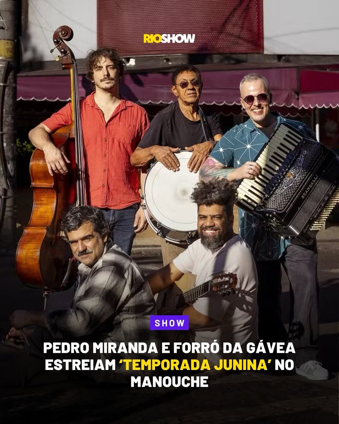 Flyer: Pedro Miranda e Forró da Gávea