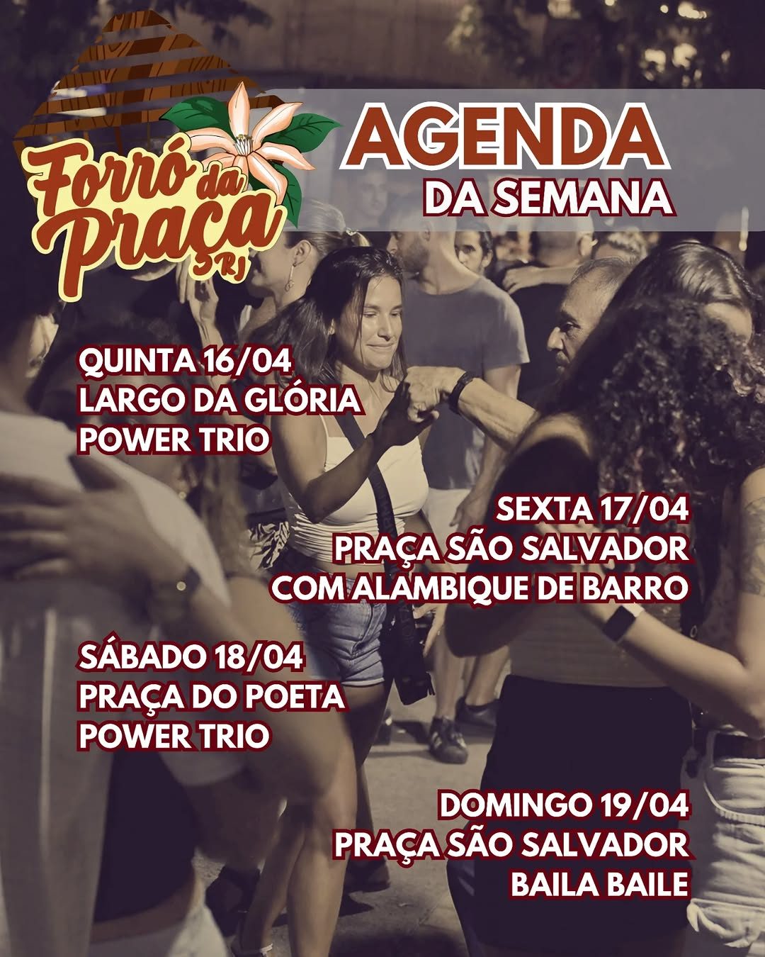 Flyer: Forró da Praça