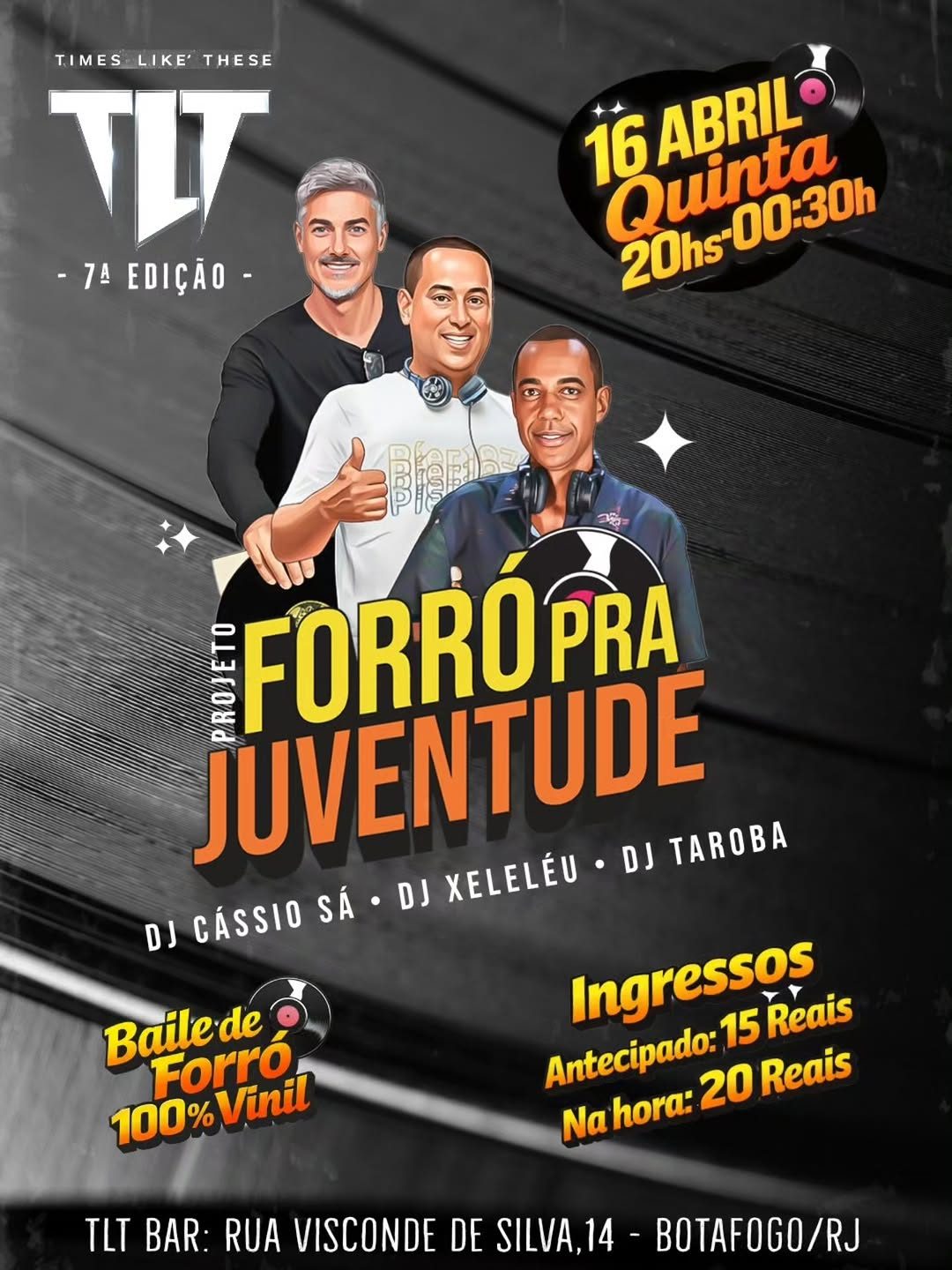 Flyer: Projeto Forró para Juventude