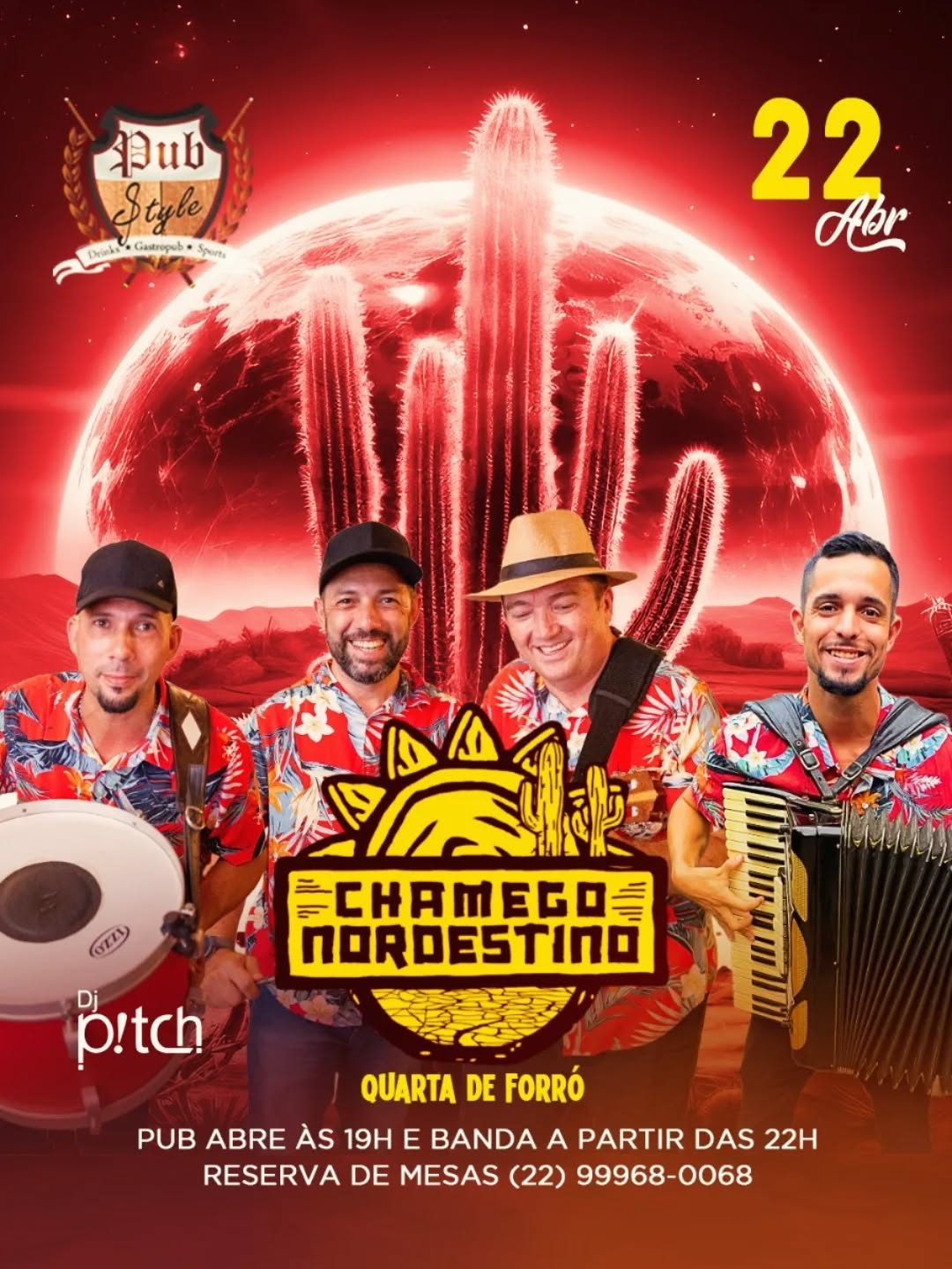 Flyer: Quarta de Forró