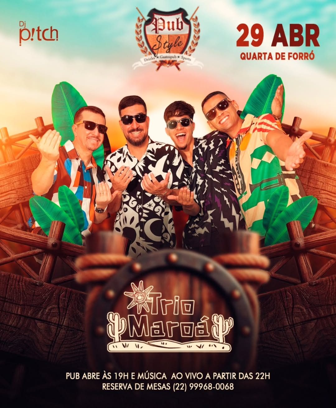 Flyer: Trio Maroá