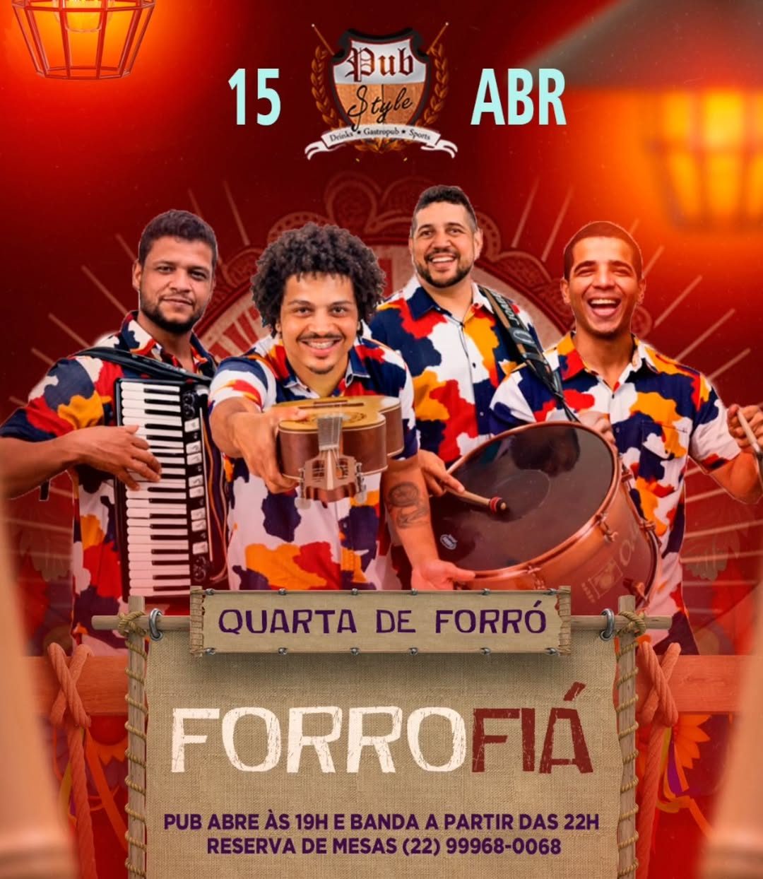 Flyer: Quarta de Forró