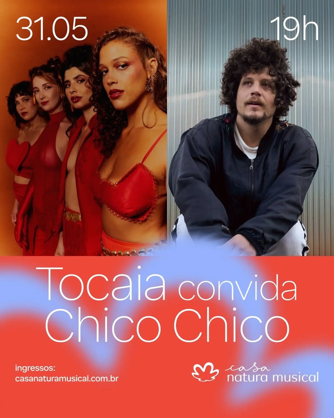 Flyer: Tocaia convida Chico Chico