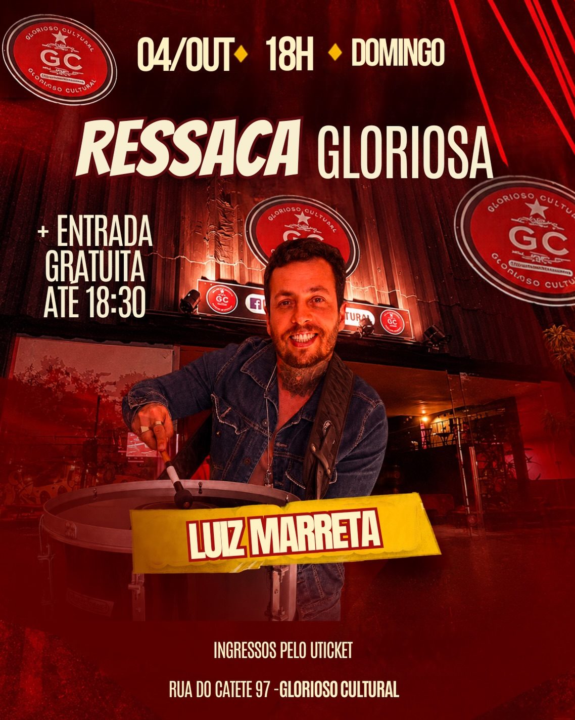 Flyer: Ressaca Gloriosa