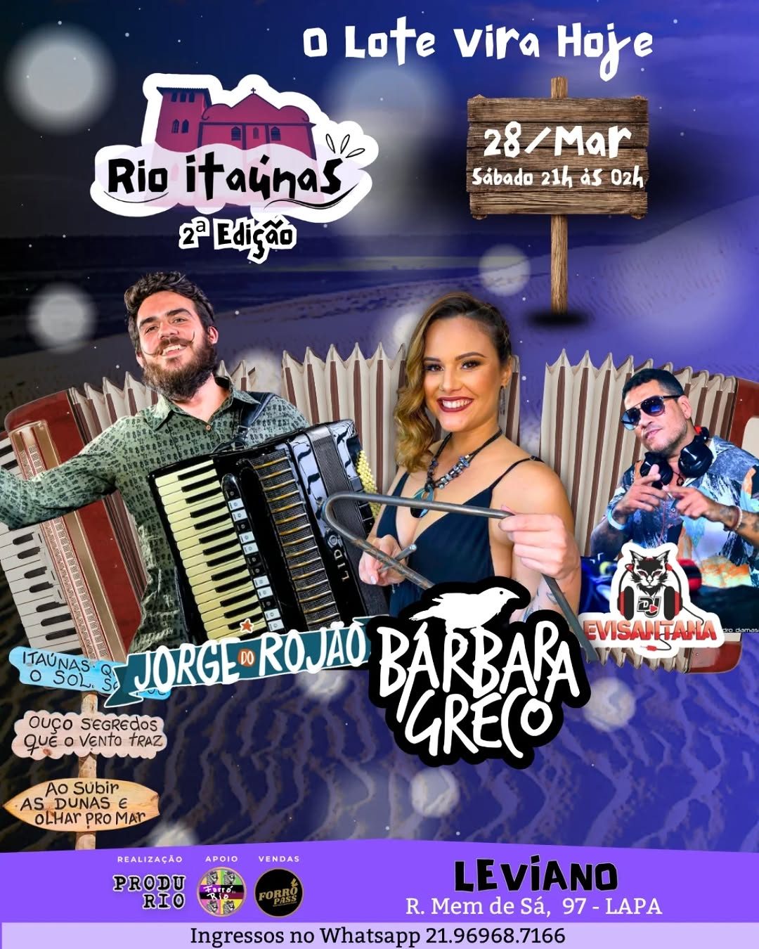 Flyer: Rio Itaúnas - 2ª Edição