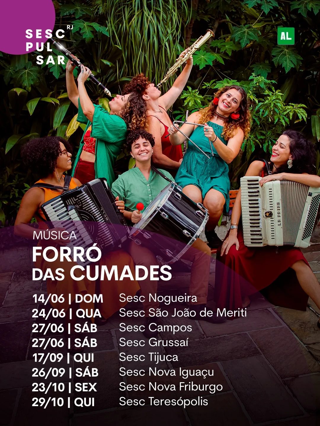 Flyer: Roda de Forró: Das Cumade