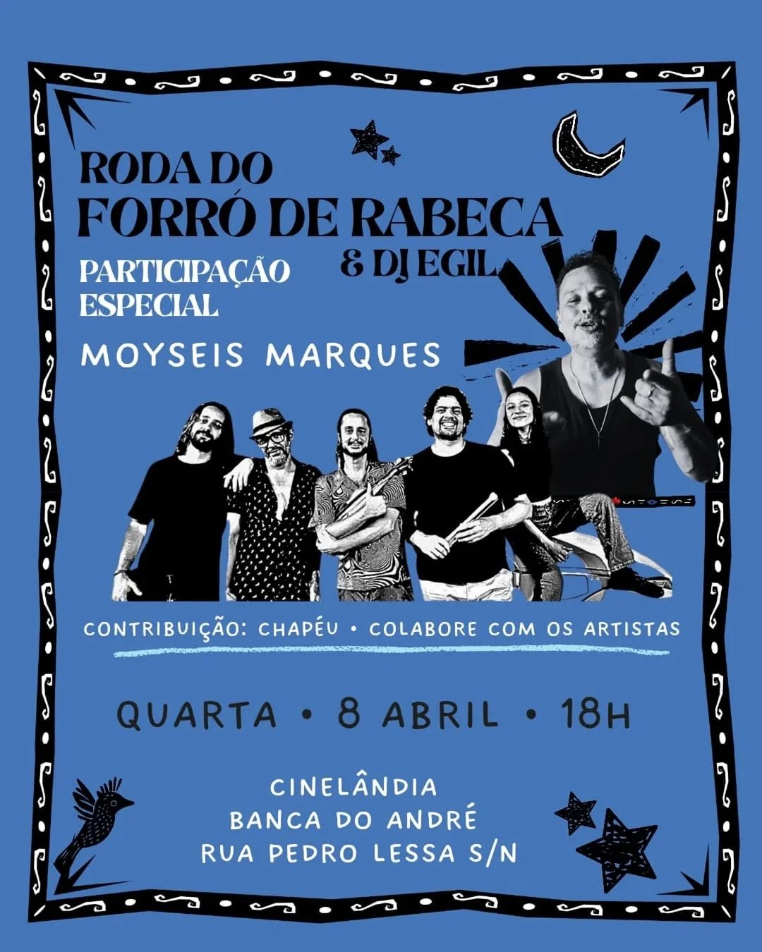 Flyer: Roda de Forró de Rabeca