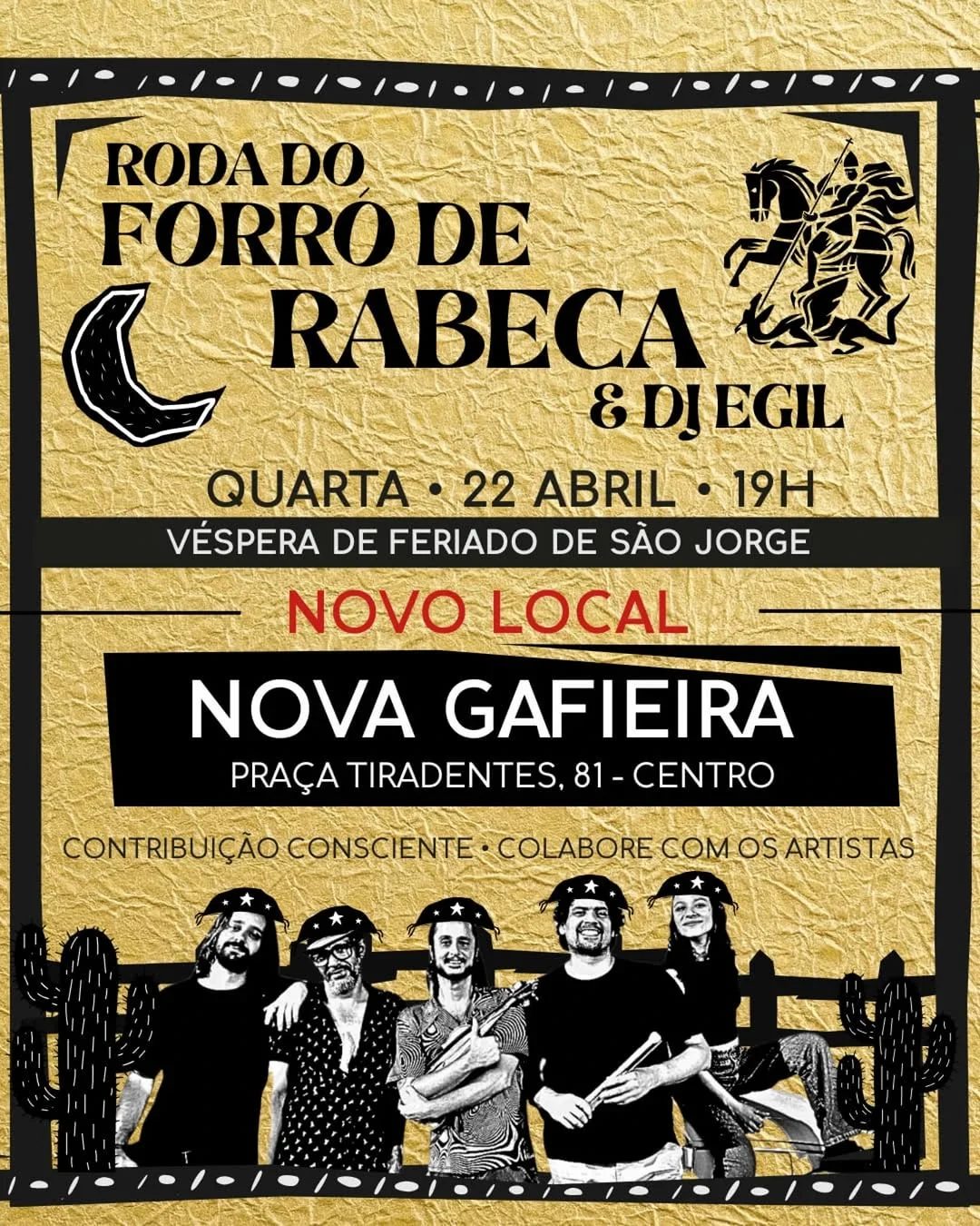 Flyer: Roda de Forrõ de Rabeca