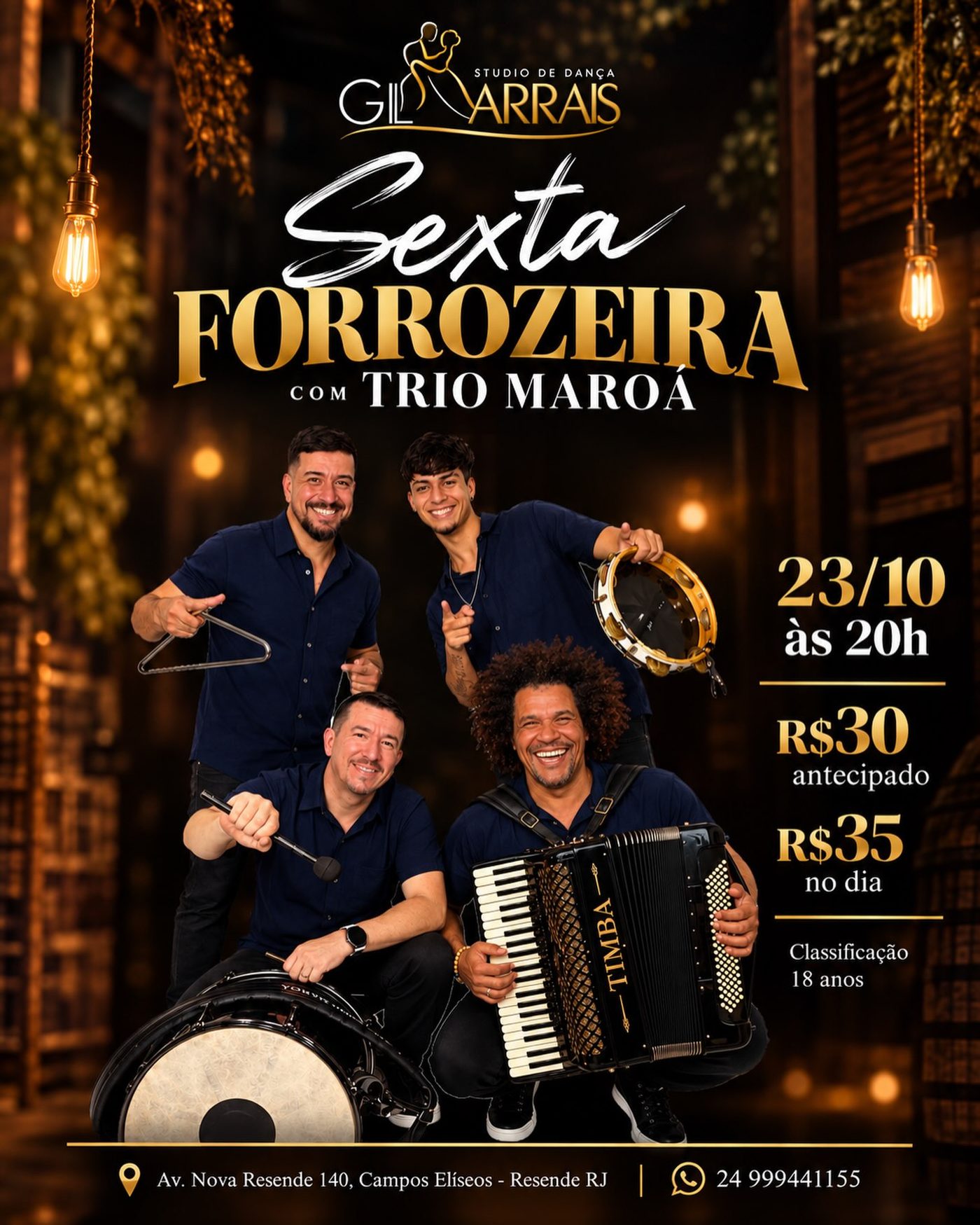Flyer: Sexta Forrozeira