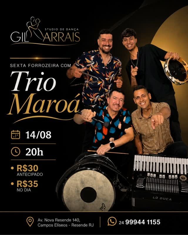 Flyer: Sexta Forrozeira com Trio Maroá