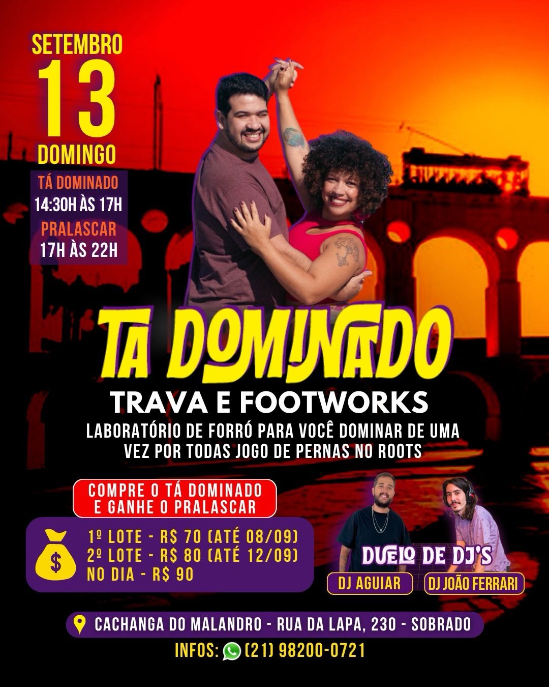 Flyer: Tá Dominado