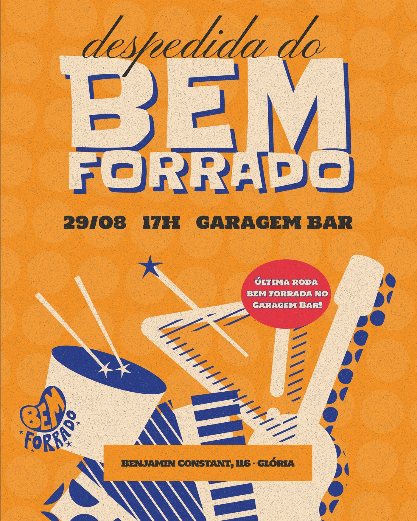 Flyer: Última Roda Bem Forrada