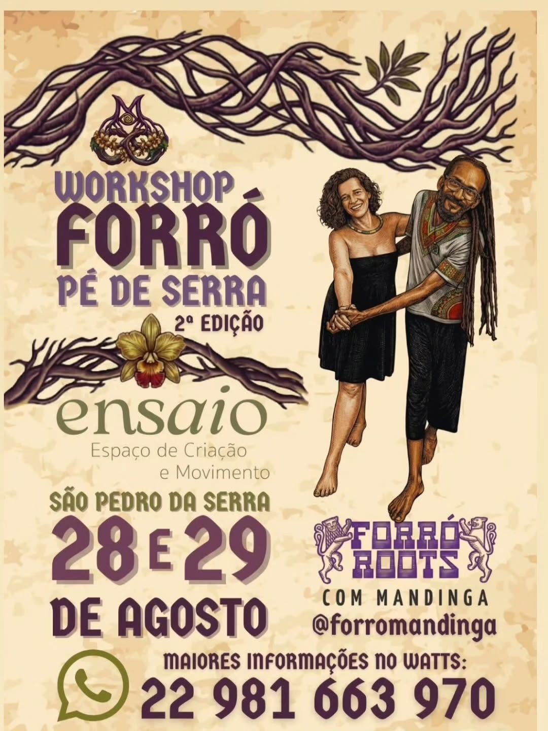 Flyer: Workshop Forró Pé de Serra
