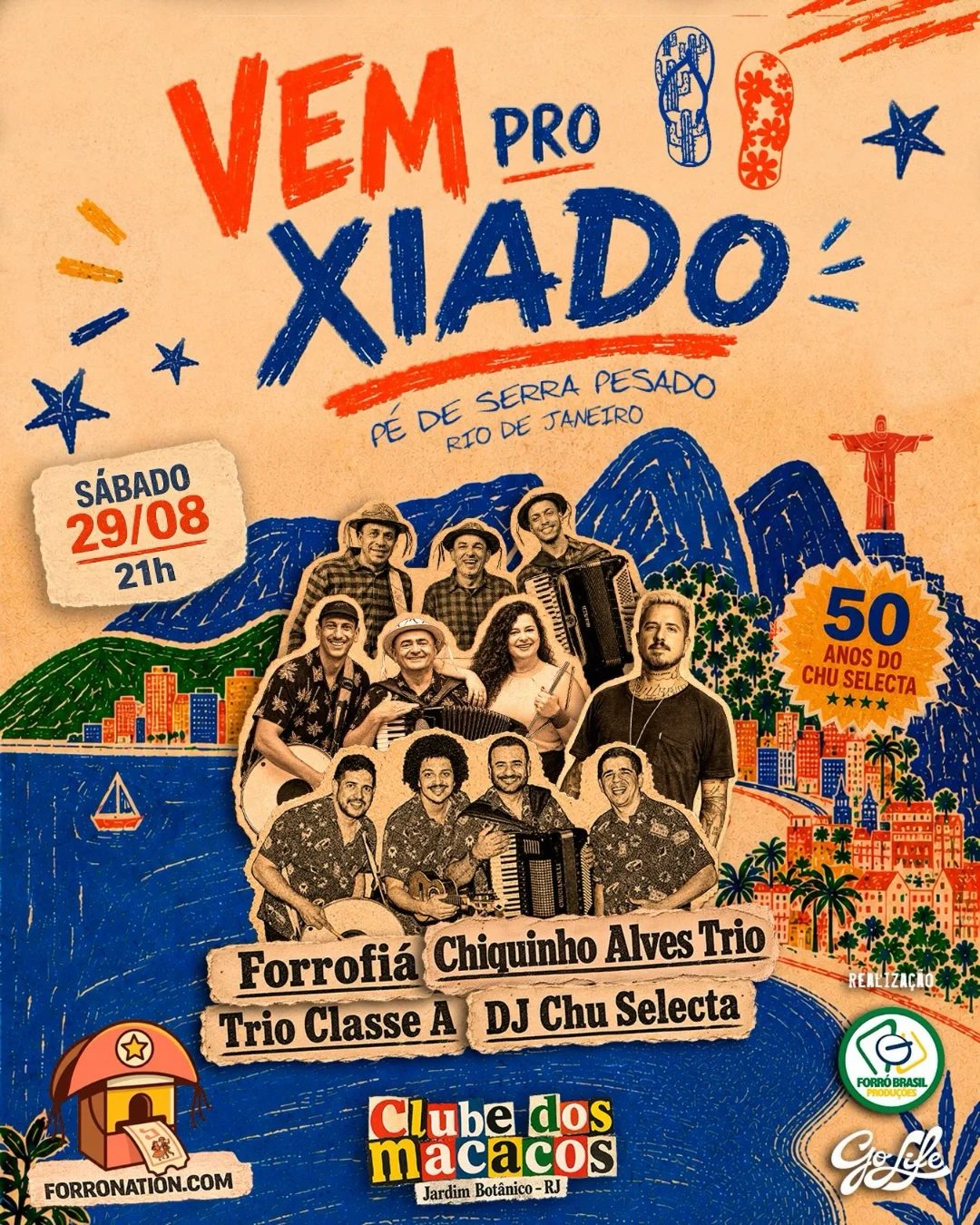 Flyer: Xinela vai Xiar